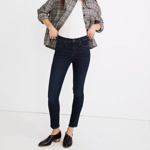 Madewell jeans 9" Mid-Rise Skinny Jeans 25 Orland Wash: TENCEL Denim Edition NWT